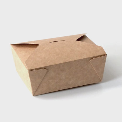 Takeaway box na jedlo 1150 ml, hnedý