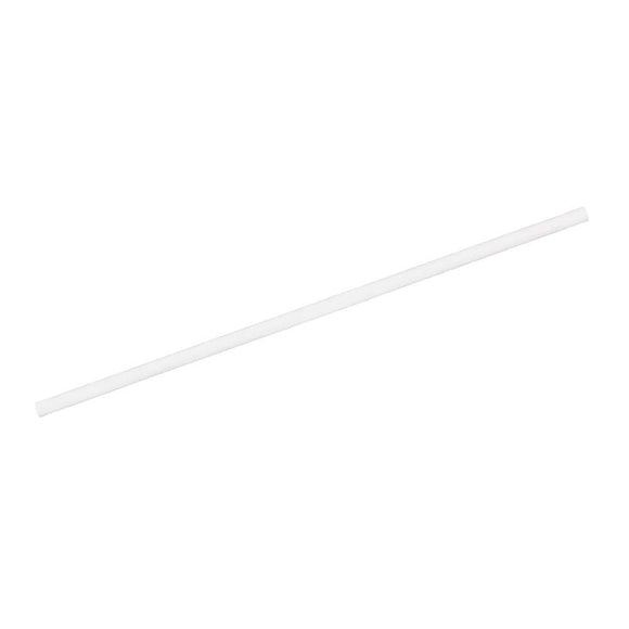 Papierová jumbo slamka 20 Ø 0.5cm, biela, balená