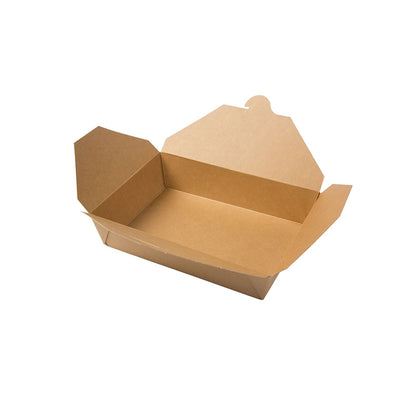 Takeaway box na jedlo 1100 ml, hnedý