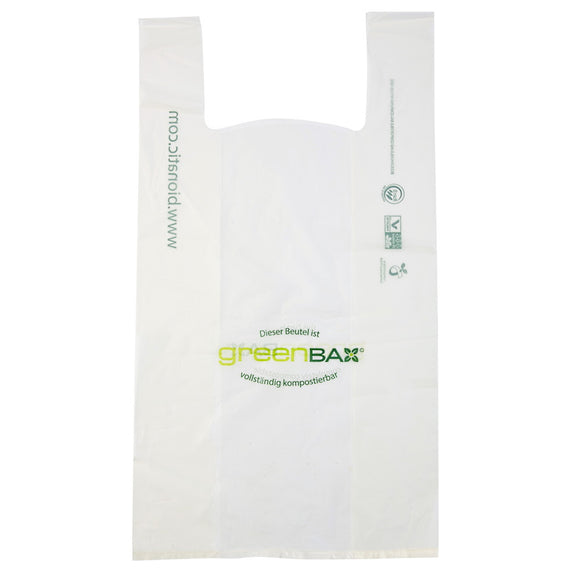Kompostovateľná taška Mater-Bi® L,  30+18x60cm