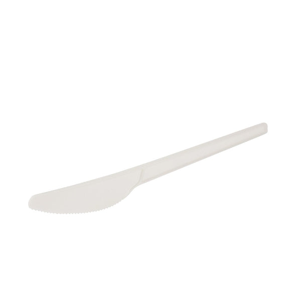 Jednorazový príborový nôž (Bio), CPLA, kompostovateľný